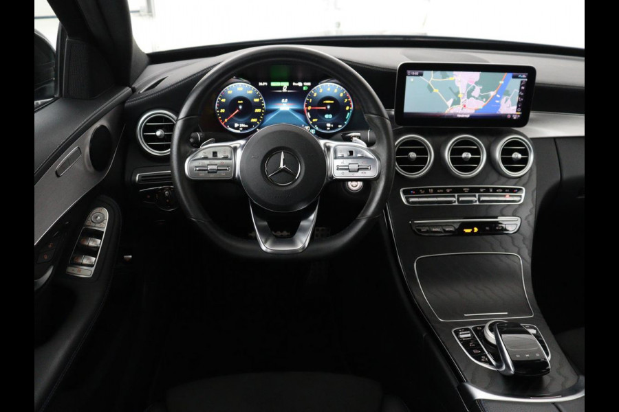 Mercedes-Benz C-Klasse 300 e Business Solution AMG Limited | SOH 89,3% | Panoramadak | Leder/alacantara | Stoelverwarming | Carplay | 360 Camera | Park assist | Climate control | PHEV