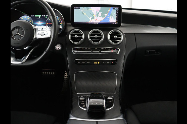 Mercedes-Benz C-Klasse 300 e Business Solution AMG Limited | SOH 89,3% | Panoramadak | Leder/alacantara | Stoelverwarming | Carplay | 360 Camera | Park assist | Climate control | PHEV