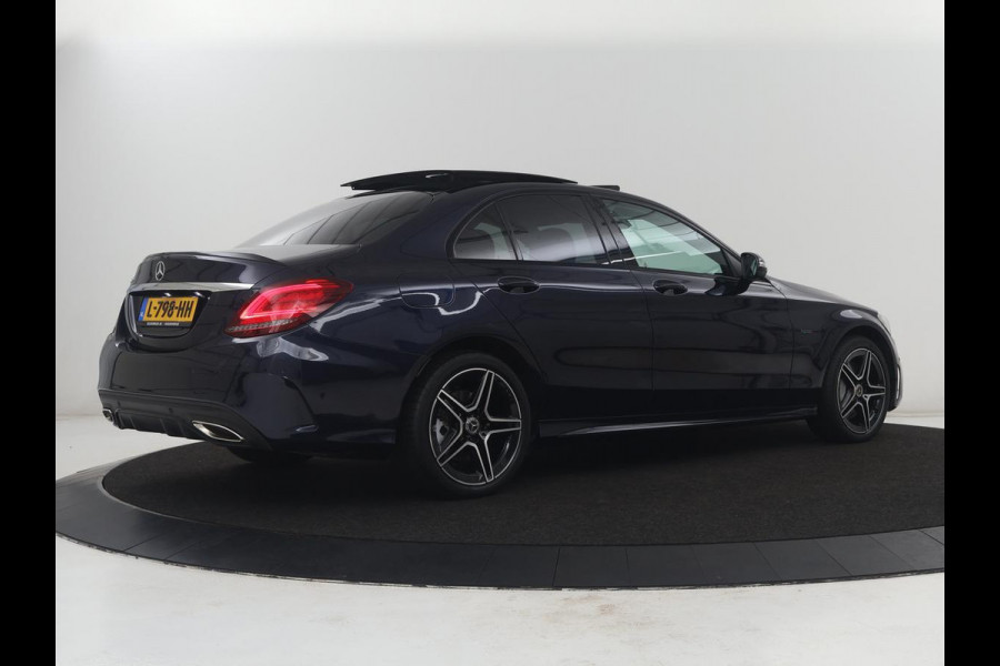 Mercedes-Benz C-Klasse 300 e Business Solution AMG Limited | SOH 89,3% | Panoramadak | Leder/alacantara | Stoelverwarming | Carplay | 360 Camera | Park assist | Climate control | PHEV