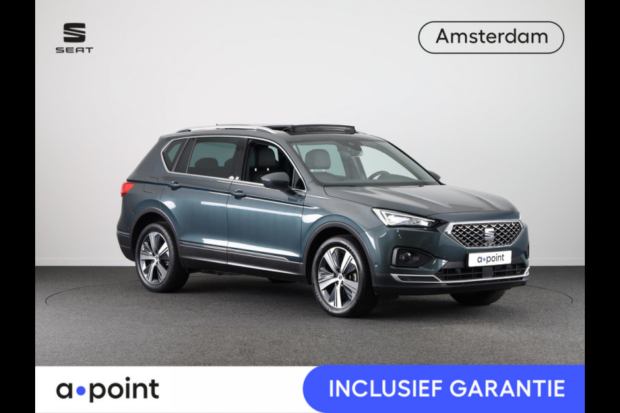 Seat Tarraco 1.4 TSI e-Hybrid PHEV Xcellence 245 pk Automaat | Navigatie | Panoramadak | Parkeersensoren (Park assist) | Rondomzicht camera | Adaptieve cruise control | Stoelverwarming V+A | Lederen bekleding |
