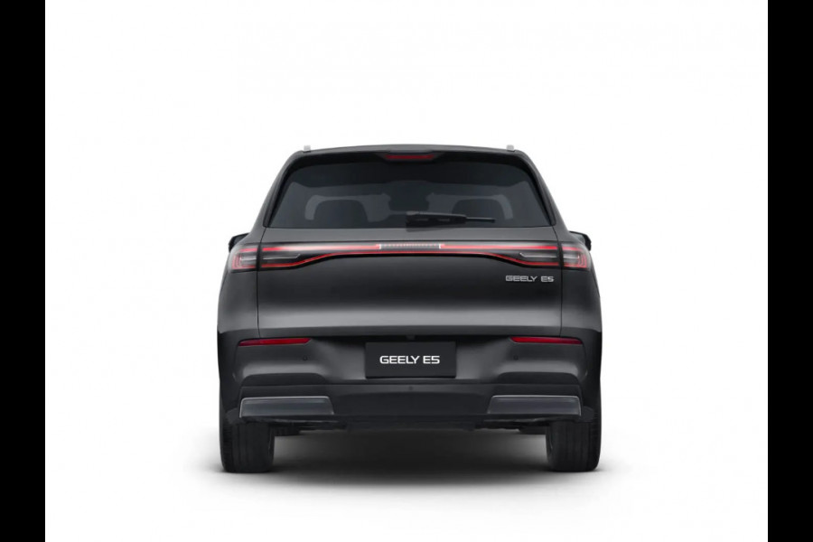 GEELY E5 Max+ 68 kWh 218 PK | 450 Km bereik | Panoramadak | 360 Camera | Warmtepomp | Stoelverwarming & verkoeling | Massagestoelen | Elektrische klep | Stuurverwarming | Parkeersensoren | Achterbank verwarmd | 19 Inch