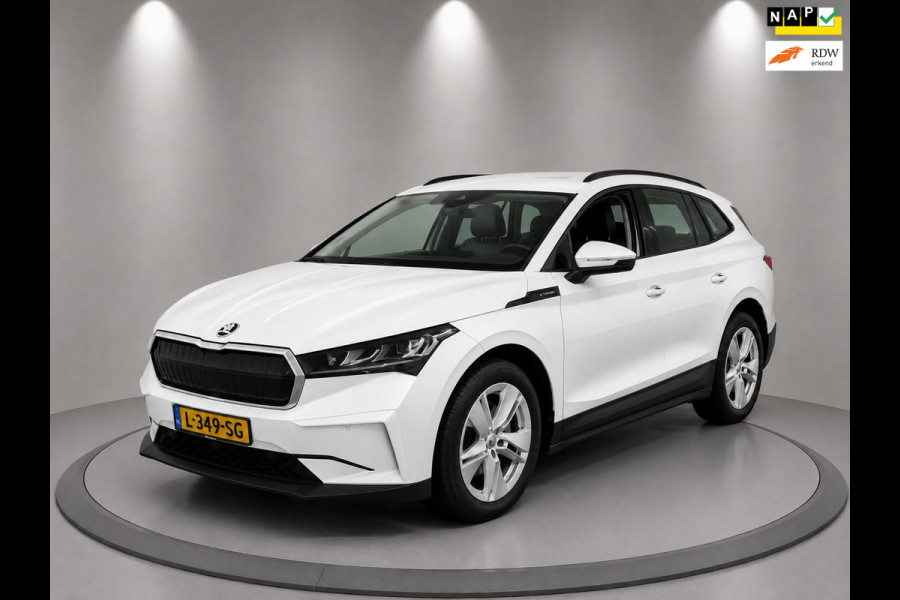 Škoda ENYAQ iV 60|PANO|1/2 LEDER|AIRCO|NAVI|NL-AUTO|NAP|
