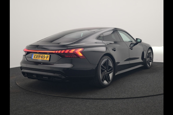Audi e-tron GT 93 kWh 476pk Dealer O.H | Panodak | Head Up | Adaptive Cruise | Bang & Olufsen | 360 Camera | Lederen Sportstoelen Verwarmd & Ventilatie | Keyless | Blis | Navigatie | Virtual | DAB | 21"L.M |