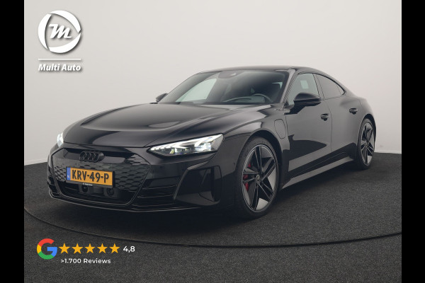 Audi e-tron GT 93 kWh 476pk Dealer O.H | Panodak | Head Up | Adaptive Cruise | Bang & Olufsen | 360 Camera | Lederen Sportstoelen Verwarmd & Ventilatie | Keyless | Blis | Navigatie | Virtual | DAB | 21"L.M |