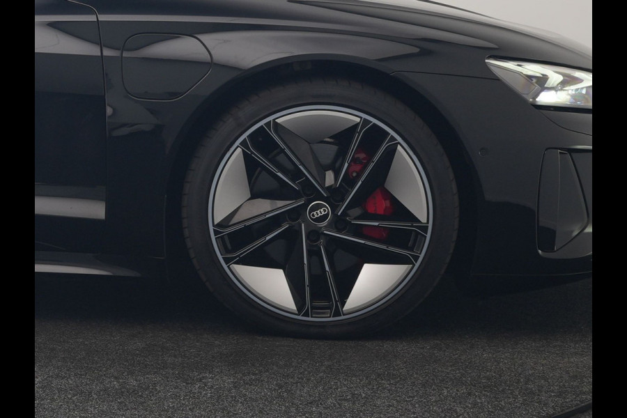 Audi e-tron GT 93 kWh 476pk Dealer O.H | Panodak | Head Up | Adaptive Cruise | Bang & Olufsen | 360 Camera | Lederen Sportstoelen Verwarmd & Ventilatie | Keyless | Blis | Navigatie | Virtual | DAB | 21"L.M |