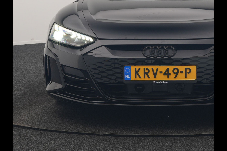 Audi e-tron GT 93 kWh 476pk Dealer O.H | Panodak | Head Up | Adaptive Cruise | Bang & Olufsen | 360 Camera | Lederen Sportstoelen Verwarmd & Ventilatie | Keyless | Blis | Navigatie | Virtual | DAB | 21"L.M |