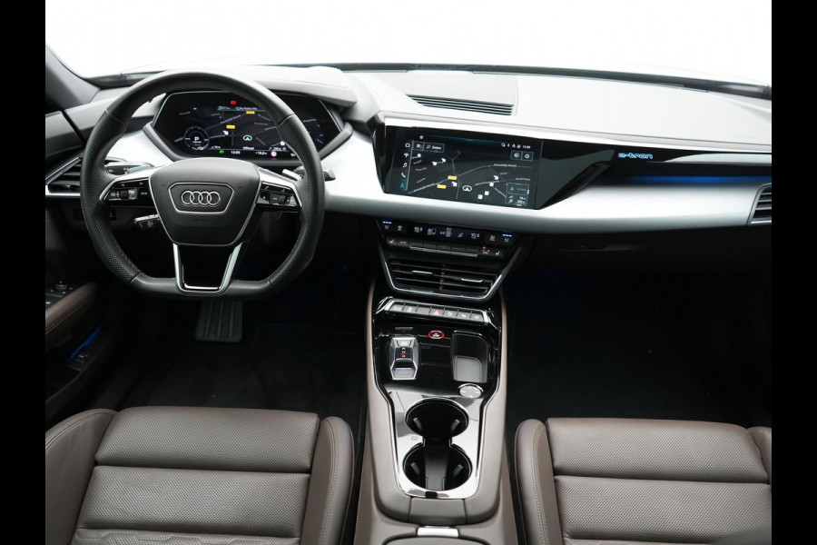 Audi e-tron GT 93 kWh 476pk Dealer O.H | Panodak | Head Up | Adaptive Cruise | Bang & Olufsen | 360 Camera | Lederen Sportstoelen Verwarmd & Ventilatie | Keyless | Blis | Navigatie | Virtual | DAB | 21"L.M |