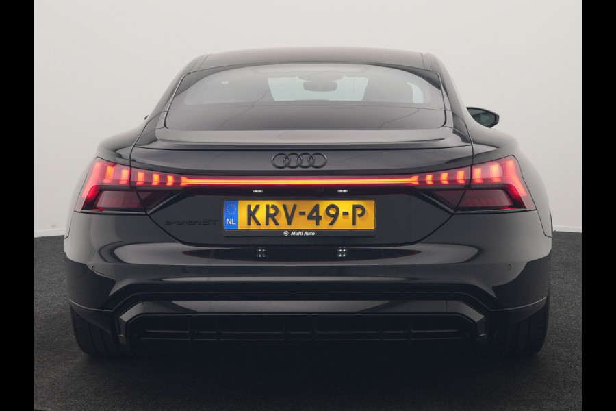 Audi e-tron GT 93 kWh 476pk Dealer O.H | Panodak | Head Up | Adaptive Cruise | Bang & Olufsen | 360 Camera | Lederen Sportstoelen Verwarmd & Ventilatie | Keyless | Blis | Navigatie | Virtual | DAB | 21"L.M |