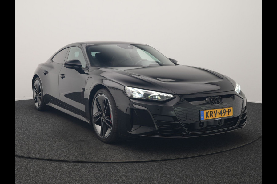 Audi e-tron GT 93 kWh 476pk Dealer O.H | Panodak | Head Up | Adaptive Cruise | Bang & Olufsen | 360 Camera | Lederen Sportstoelen Verwarmd & Ventilatie | Keyless | Blis | Navigatie | Virtual | DAB | 21"L.M |