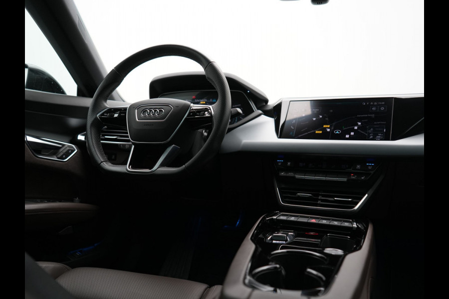 Audi e-tron GT 93 kWh 476pk Dealer O.H | Panodak | Head Up | Adaptive Cruise | Bang & Olufsen | 360 Camera | Lederen Sportstoelen Verwarmd & Ventilatie | Keyless | Blis | Navigatie | Virtual | DAB | 21"L.M |
