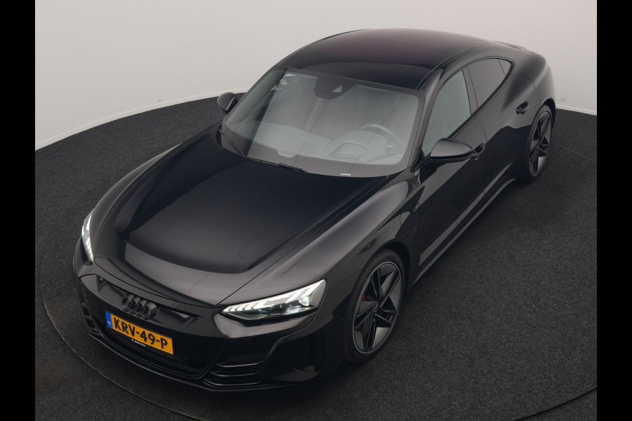 Audi e-tron GT 93 kWh 476pk Dealer O.H | Panodak | Head Up | Adaptive Cruise | Bang & Olufsen | 360 Camera | Lederen Sportstoelen Verwarmd & Ventilatie | Keyless | Blis | Navigatie | Virtual | DAB | 21"L.M |