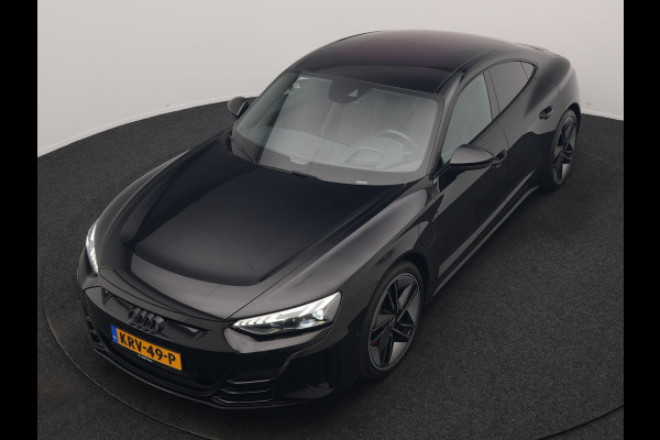 Audi e-tron GT 93 kWh 476pk Dealer O.H | Panodak | Head Up | Adaptive Cruise | Bang & Olufsen | 360 Camera | Lederen Sportstoelen Verwarmd & Ventilatie | Keyless | Blis | Navigatie | Virtual | DAB | 21"L.M |