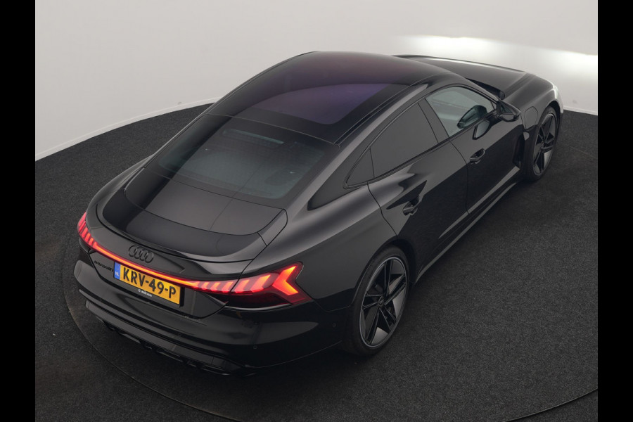 Audi e-tron GT 93 kWh 476pk Dealer O.H | Panodak | Head Up | Adaptive Cruise | Bang & Olufsen | 360 Camera | Lederen Sportstoelen Verwarmd & Ventilatie | Keyless | Blis | Navigatie | Virtual | DAB | 21"L.M |