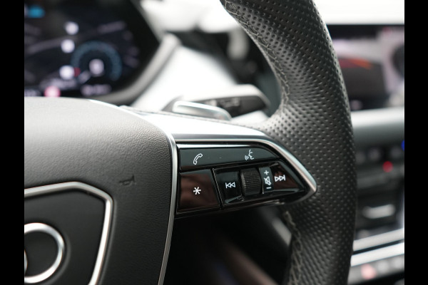 Audi e-tron GT 93 kWh 476pk Dealer O.H | Panodak | Head Up | Adaptive Cruise | Bang & Olufsen | 360 Camera | Lederen Sportstoelen Verwarmd & Ventilatie | Keyless | Blis | Navigatie | Virtual | DAB | 21"L.M |
