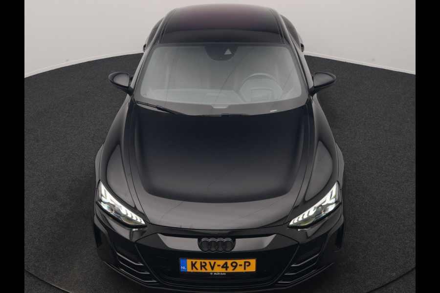 Audi e-tron GT 93 kWh 476pk Dealer O.H | Panodak | Head Up | Adaptive Cruise | Bang & Olufsen | 360 Camera | Lederen Sportstoelen Verwarmd & Ventilatie | Keyless | Blis | Navigatie | Virtual | DAB | 21"L.M |