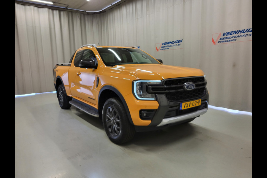 Ford Ranger 2.0TDCI 205pk Pick-up 4X4 Automaat 3500kg Trekgewicht Euro 6!