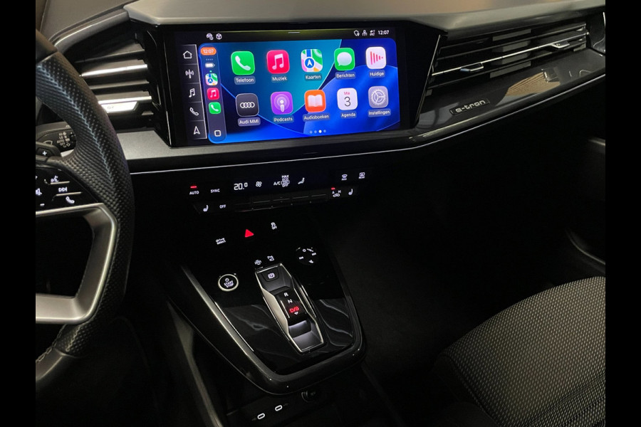 Audi Q4 e-tron 40 S-Line Competition 77 kWh|93%SOH|BLACK|ACC|APPLE CARPLAY|CAMERA|STOELVERWARMING|NAP|NL AUTO|INCL.BTW|1e EIG.|