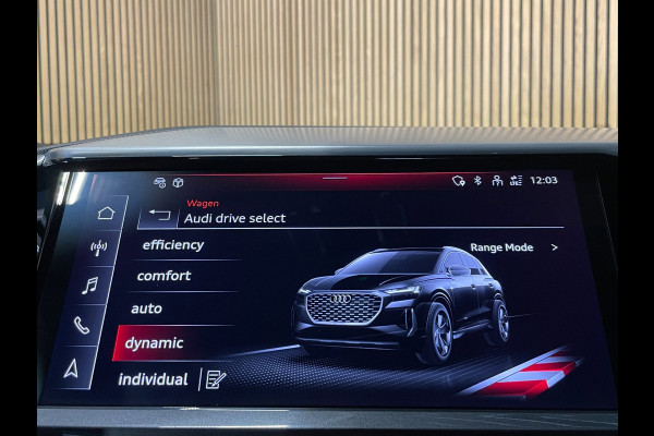 Audi Q4 e-tron 40 S-Line Competition 77 kWh|93%SOH|BLACK|ACC|APPLE CARPLAY|CAMERA|STOELVERWARMING|NAP|NL AUTO|INCL.BTW|1e EIG.|
