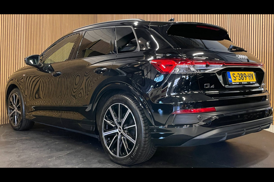 Audi Q4 e-tron 40 S-Line Competition 77 kWh|93%SOH|BLACK|ACC|APPLE CARPLAY|CAMERA|STOELVERWARMING|NAP|NL AUTO|INCL.BTW|1e EIG.|