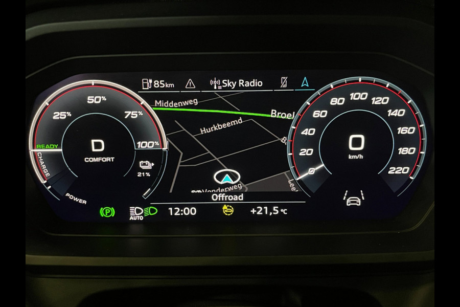 Audi Q4 e-tron 40 S-Line Competition 77 kWh|93%SOH|BLACK|ACC|APPLE CARPLAY|CAMERA|STOELVERWARMING|NAP|NL AUTO|INCL.BTW|1e EIG.|