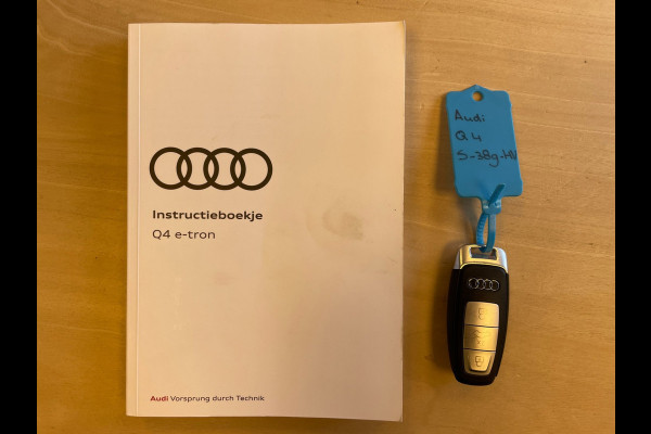 Audi Q4 e-tron 40 S-Line Competition 77 kWh|93%SOH|BLACK|ACC|APPLE CARPLAY|CAMERA|STOELVERWARMING|NAP|NL AUTO|INCL.BTW|1e EIG.|