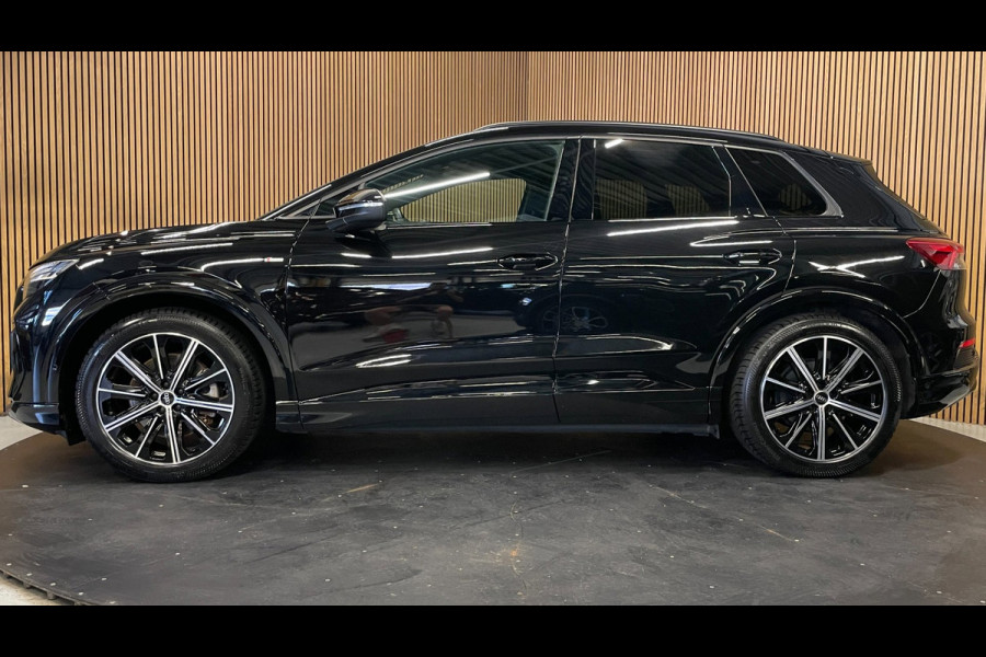 Audi Q4 e-tron 40 S-Line Competition 77 kWh|93%SOH|BLACK|ACC|APPLE CARPLAY|CAMERA|STOELVERWARMING|NAP|NL AUTO|INCL.BTW|1e EIG.|
