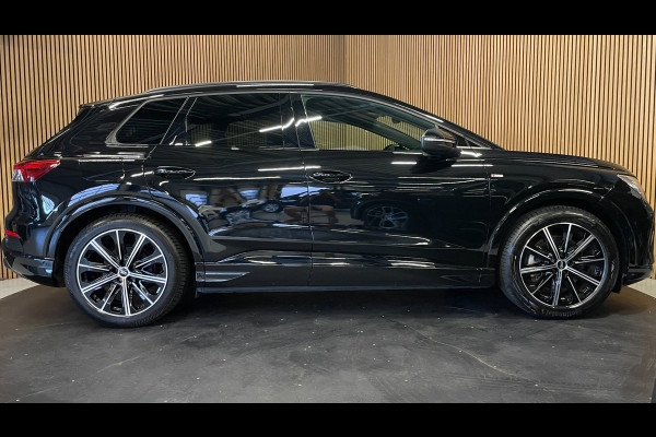 Audi Q4 e-tron 40 S-Line Competition 77 kWh|93%SOH|BLACK|ACC|APPLE CARPLAY|CAMERA|STOELVERWARMING|NAP|NL AUTO|INCL.BTW|1e EIG.|