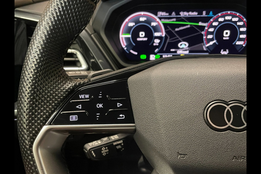 Audi Q4 e-tron 40 S-Line Competition 77 kWh|93%SOH|BLACK|ACC|APPLE CARPLAY|CAMERA|STOELVERWARMING|NAP|NL AUTO|INCL.BTW|1e EIG.|
