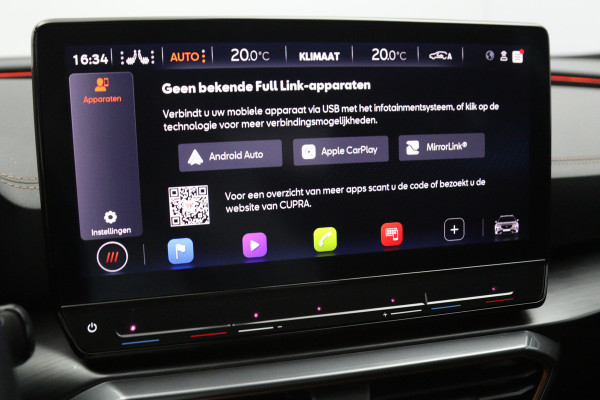 CUPRA Formentor 1.4 e-Hybrid 245 PK VZ Performance PHEV, Stuur-Startknop, Winterpakket, Carplay, Kuipstoelen
