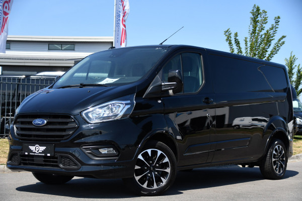 Ford Transit Custom 320 2.0 TDCI L2H1 Sport Black Edition Full Options! adaptieve Cruise, Camera, Carplay, Leder, Stoelverwarming, 185pk, LED, Automaat, Uniek!