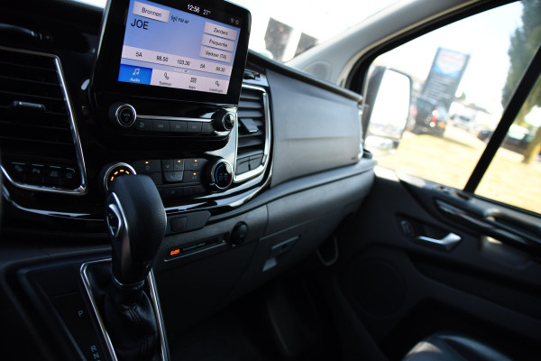 Ford Transit Custom 320 2.0 TDCI L2H1 Sport Black Edition Full Options! adaptieve Cruise, Camera, Carplay, Leder, Stoelverwarming, 185pk, LED, Automaat, Uniek!