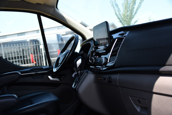 Ford Transit Custom 320 2.0 TDCI L2H1 Sport Black Edition Full Options! adaptieve Cruise, Camera, Carplay, Leder, Stoelverwarming, 185pk, LED, Automaat, Uniek!