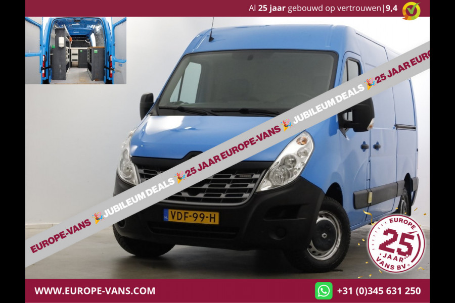 Renault Master T35 2.3 dCi 130pk E6 L2H2 Airco/Inrichting/2x Schuifdeur 10-2019