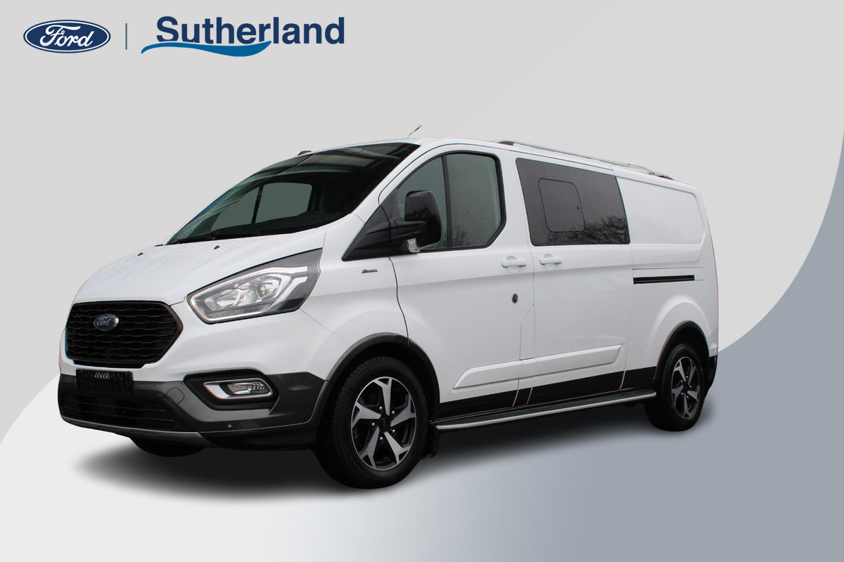 Ford Transit Custom 320 2.0 TDCI L2H1 Limited DC | Trekhaak | Stoelverwarming | Navigatie | Camera | Cruise Control Adaptive |