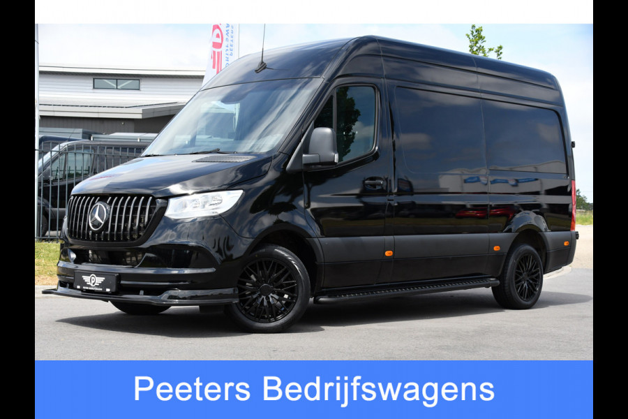 Mercedes-Benz Sprinter 316 1.9 CDI L2H2 RWD AMG Black Edition Camera, Cruise, Carplay, Automaat, 170PK, Standkachel, Multimedia, UNIEK!
