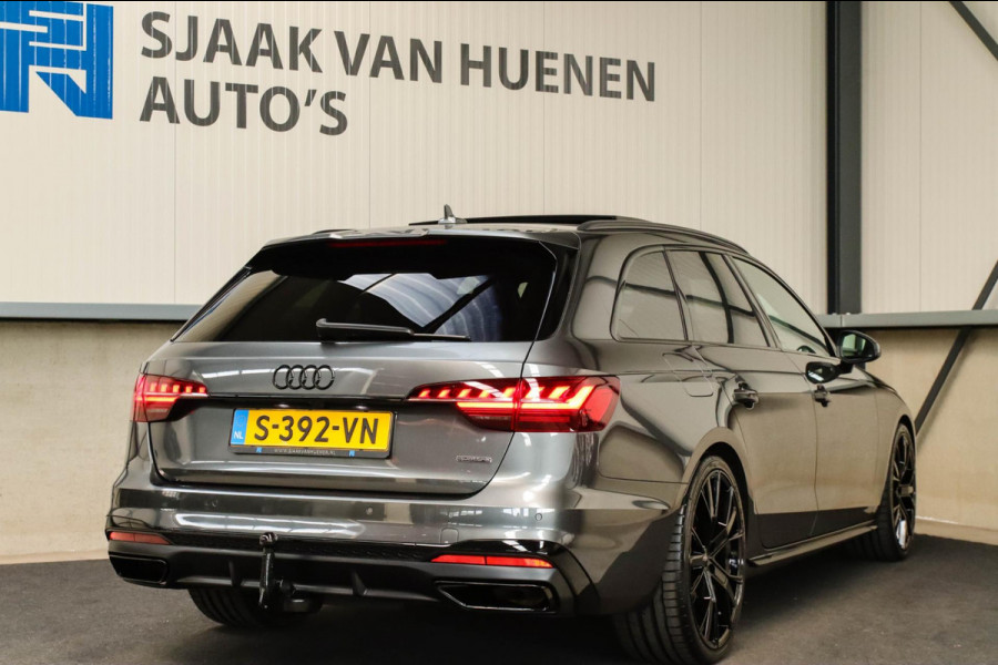 Audi A4 Avant 45 2.0 TFSI Quattro Sport Pro Line S S line Facelift 252pk S-Tronic RS Kuipstoelen|Panoramadak|Virtual Cockpit|Black