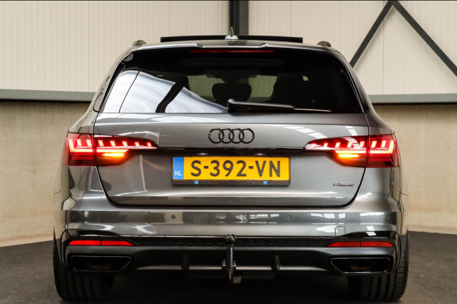 Audi A4 Avant 45 2.0 TFSI Quattro Sport Pro Line S S line Facelift 252pk S-Tronic RS Kuipstoelen|Panoramadak|Virtual Cockpit|Black