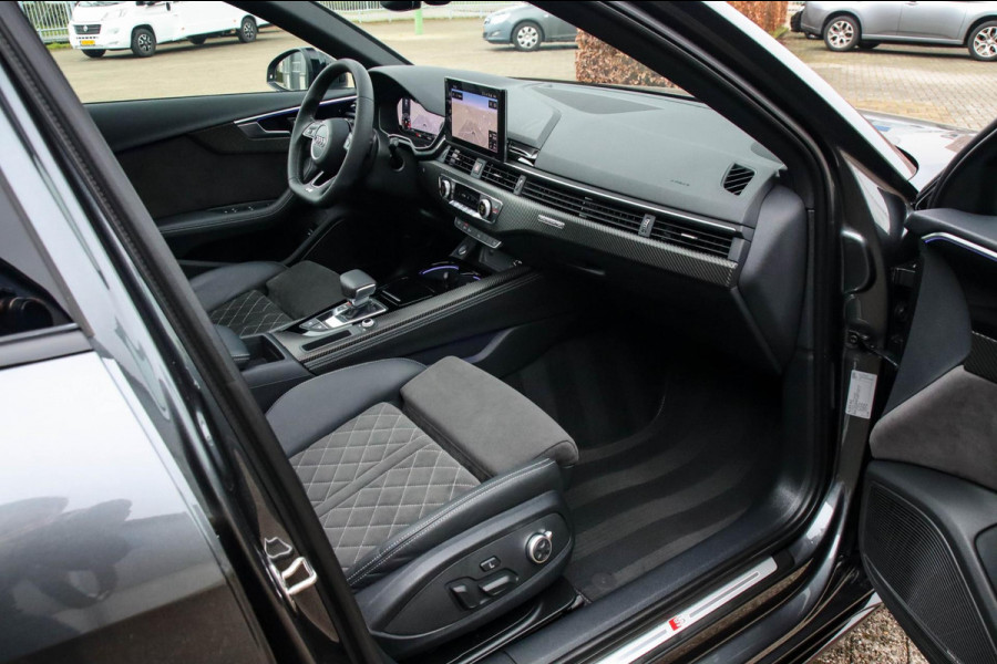 Audi A4 Avant 45 2.0 TFSI Quattro Sport Pro Line S S line Facelift 252pk S-Tronic RS Kuipstoelen|Panoramadak|Virtual Cockpit|Black