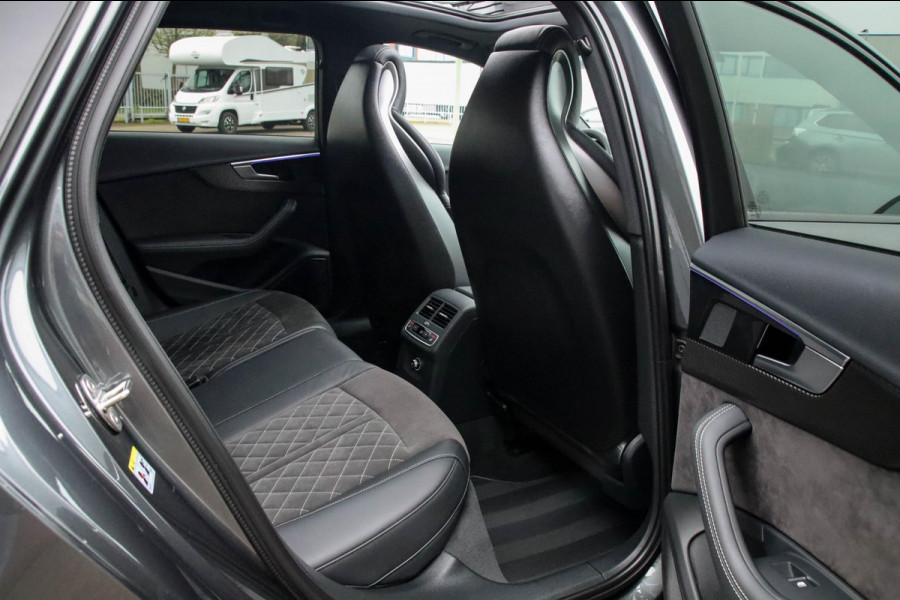 Audi A4 Avant 45 2.0 TFSI Quattro Sport Pro Line S S line Facelift 252pk S-Tronic RS Kuipstoelen|Panoramadak|Virtual Cockpit|Black