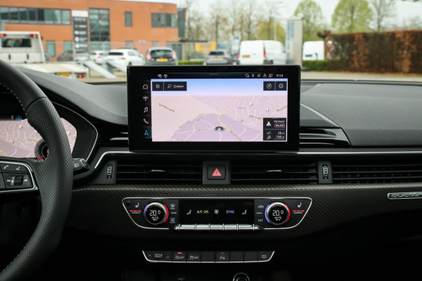 Audi A4 Avant 45 2.0 TFSI Quattro Sport Pro Line S S line Facelift 252pk S-Tronic RS Kuipstoelen|Panoramadak|Virtual Cockpit|Black
