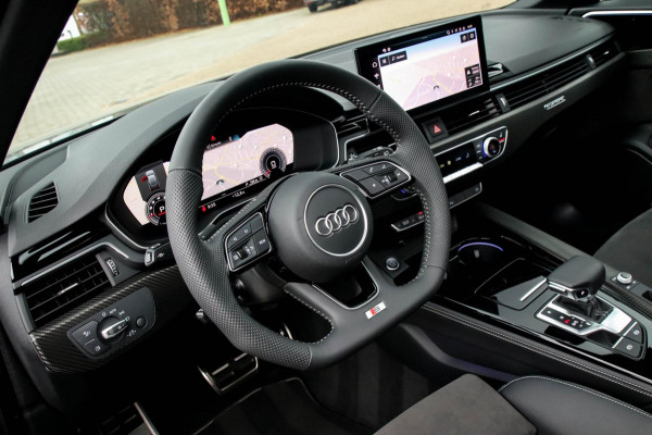 Audi A4 Avant 45 2.0 TFSI Quattro Sport Pro Line S S line Facelift 252pk S-Tronic RS Kuipstoelen|Panoramadak|Virtual Cockpit|Black