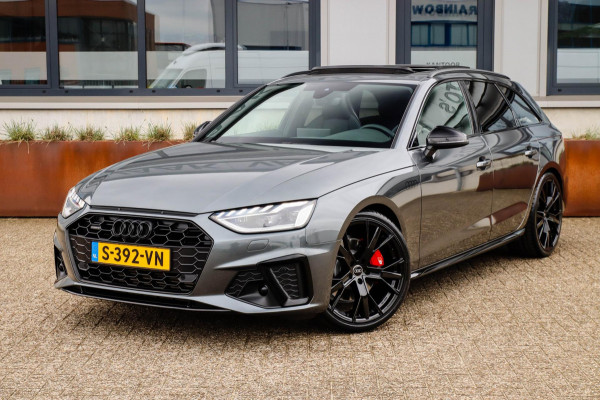 Audi A4 Avant 45 2.0 TFSI Quattro Sport Pro Line S S line Facelift 252pk S-Tronic RS Kuipstoelen|Panoramadak|Virtual Cockpit|Black