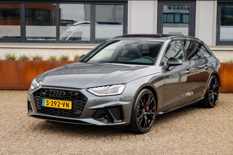 Audi A4 Avant 45 2.0 TFSI Quattro Sport Pro Line S S line Facelift 252pk S-Tronic RS Kuipstoelen|Panoramadak|Virtual Cockpit|Black