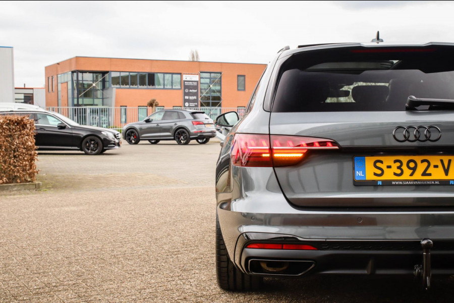 Audi A4 Avant 45 2.0 TFSI Quattro Sport Pro Line S S line Facelift 252pk S-Tronic RS Kuipstoelen|Panoramadak|Virtual Cockpit|Black