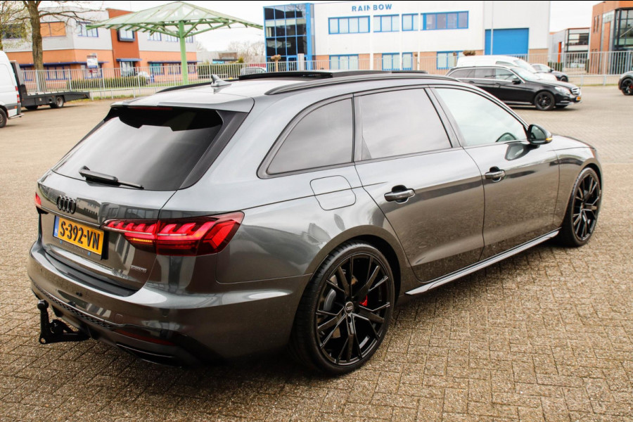 Audi A4 Avant 45 2.0 TFSI Quattro Sport Pro Line S S line Facelift 252pk S-Tronic RS Kuipstoelen|Panoramadak|Virtual Cockpit|Black
