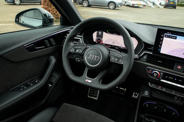 Audi A4 Avant 45 2.0 TFSI Quattro Sport Pro Line S S line Facelift 252pk S-Tronic RS Kuipstoelen|Panoramadak|Virtual Cockpit|Black