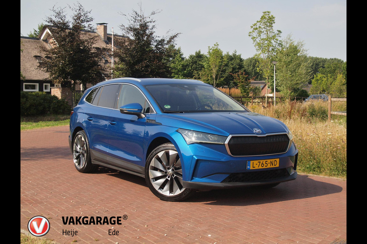 Škoda ENYAQ iV 80 First Edition | SOH 90% | Camera | Trekhaak | Apple Carplay | ACC | Warmtepomp |