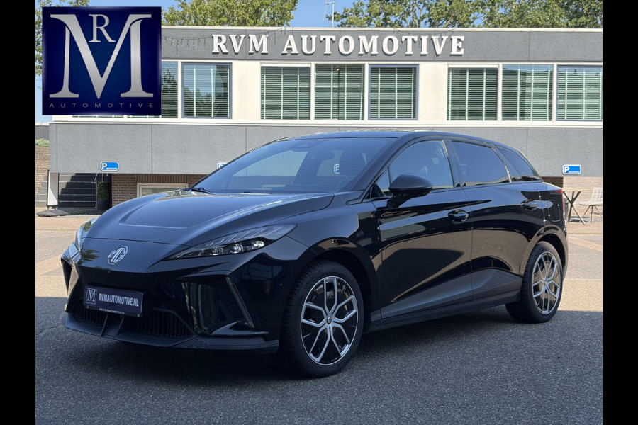 MG Mg4 electric Luxury 64 kWh LONG RANGE | SOH 97% | 8000KM |  360° CAMERA | STOEL & STUURVERWARMING | 7 JAAR MG GARANTIE T/M 02-2031 | ELEKTRISCHE STOEL | DODEHOEK SENSOR | ADAPTIVE CRUISE CONTROL|