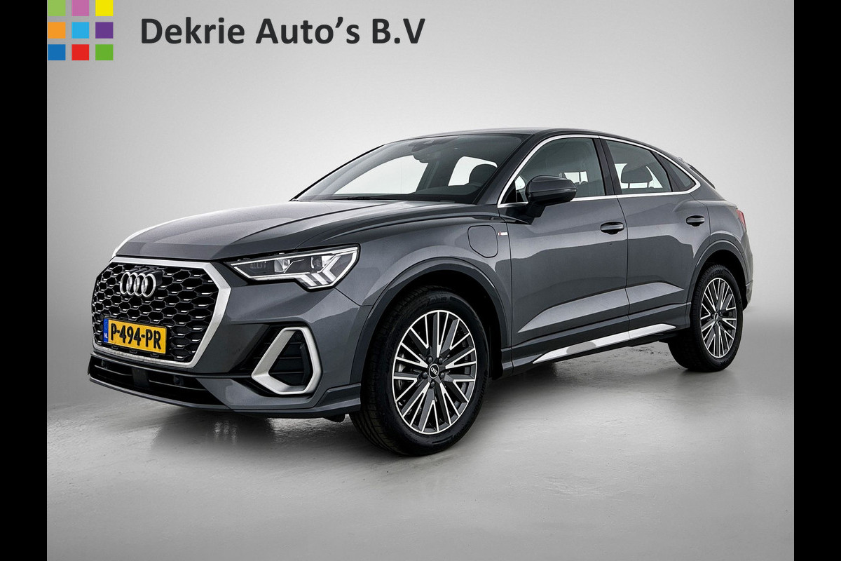 Audi Q3 Sportback 45 TFSI e Hybride S Edition / 1/2 Leder-Sport / Navigatie-multimedia / Airco-ecc./ Pdc./ A.klep electrisch / Apk 05-2028