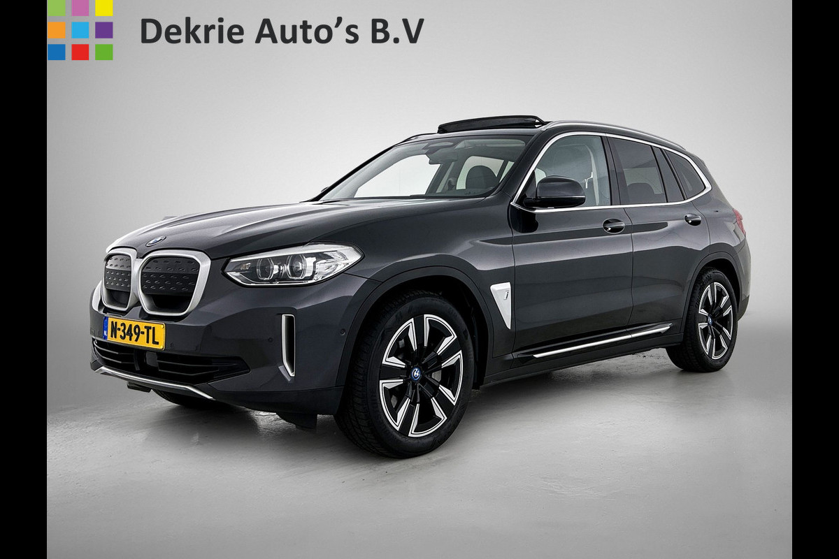 BMW iX3 Executive 80 kWh-SOH 97.46% / Panoramadak / Trekhaak / Leder / Stoelverwarming / Pdc.+Camera / Navigatie / Apk 06-2027